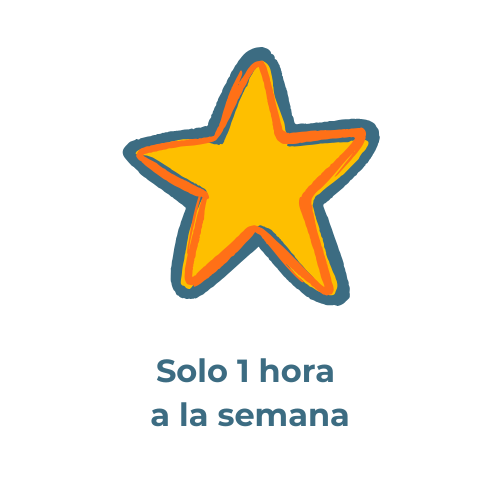 Solo 1 hora a la semana